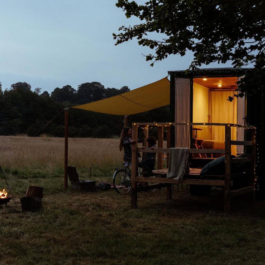 ホテル Abbeyfield Horsebox Glamping モーペス エクステリア 写真